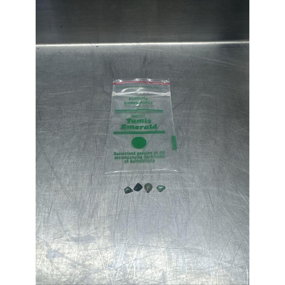 Vintage Genuine Tamiz Emerald Publicity Sweepstakes Prize Natural Green Rough